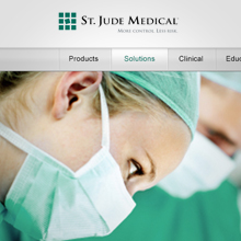St. Jude Medical Professional Website